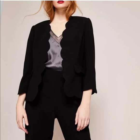 ted baker scallop jacket